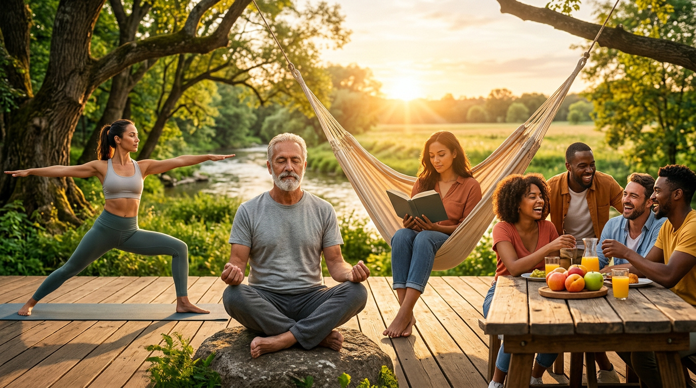 Quais são os 4 tipos de saúde para uma vida equilibrada?