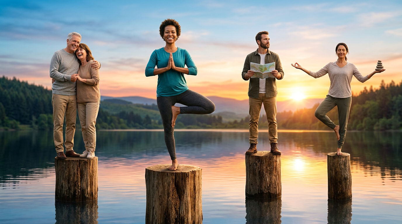 4 Pilares para Ser Feliz: O Guia para uma Vida Equilibrada
