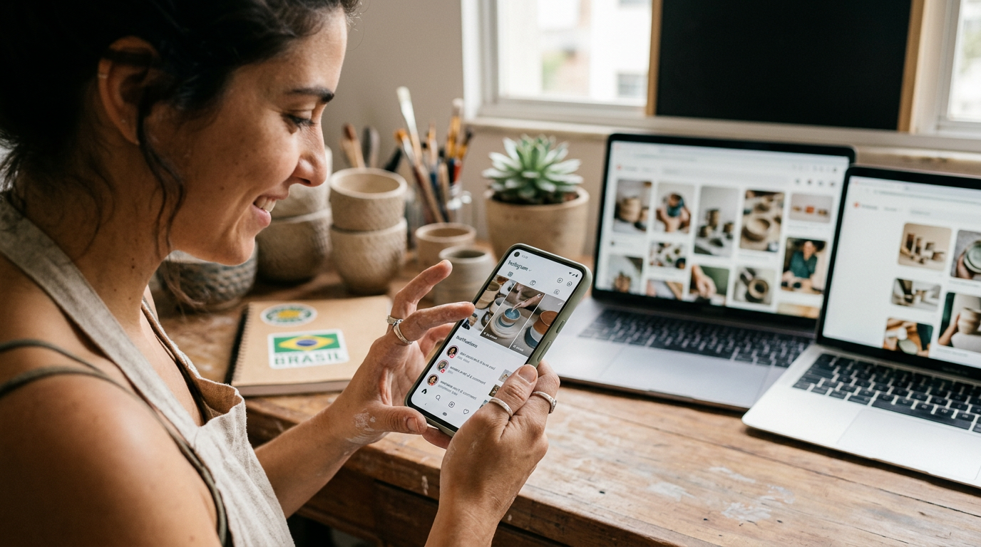 Imagem ilustrativa: Como ganhar 1000 seguidores no Instagram? Guia Definitivo — detalhe complementar