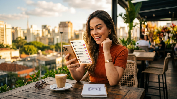 Imagem ilustrativa: Como ganhar seguidores no Instagram sem postar nada: Mito ou Realidade?