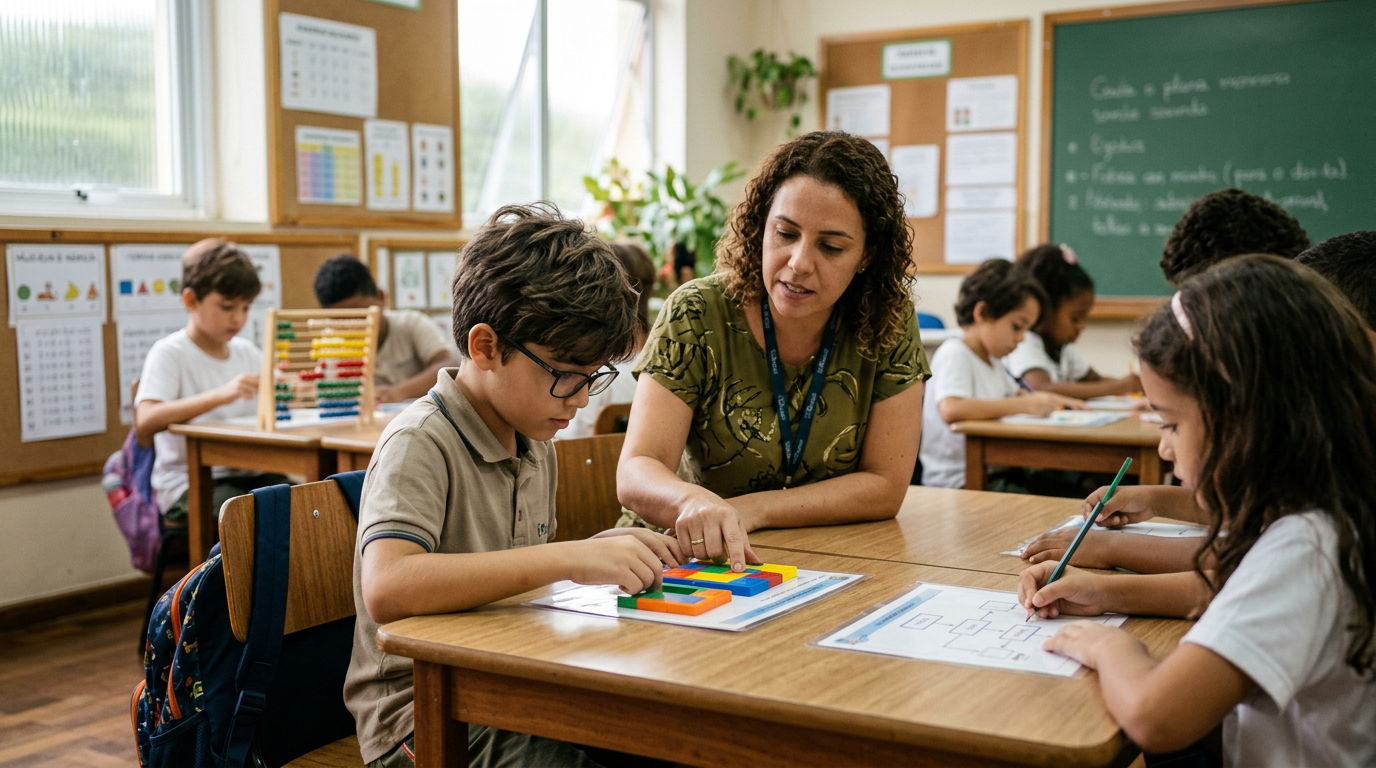 Imagem ilustrativa: Como lidar com criança com TDAH na escola: guia prático 2026 — detalhe complementar