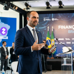 Imagem ilustrativa: Eduardo Bolsonaro propõe Zelle como opção ao Pix no Brasil