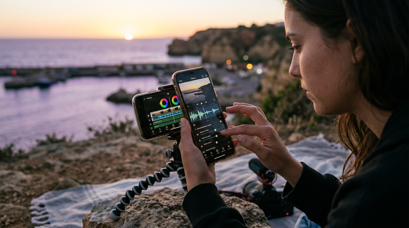 Imagem ilustrativa: Melhor app para editar vídeos grátis: 7 opções em 2026 — detalhe complementar
