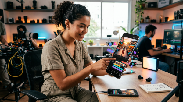 Imagem ilustrativa: Melhores app para editar vídeos grátis em 2026: Guia Real