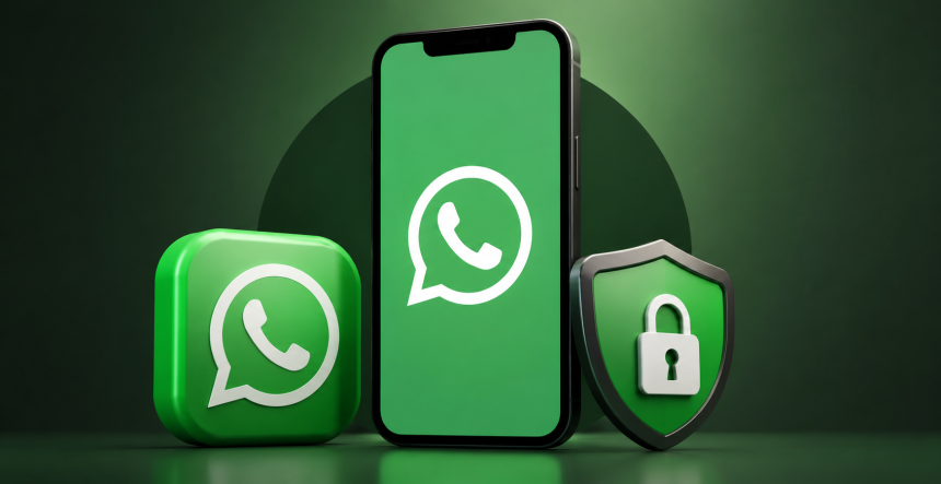 Smartphone exibindo a interface do aplicativo onde o WhatsApp libera nomes de usuário para aumentar a privacidade