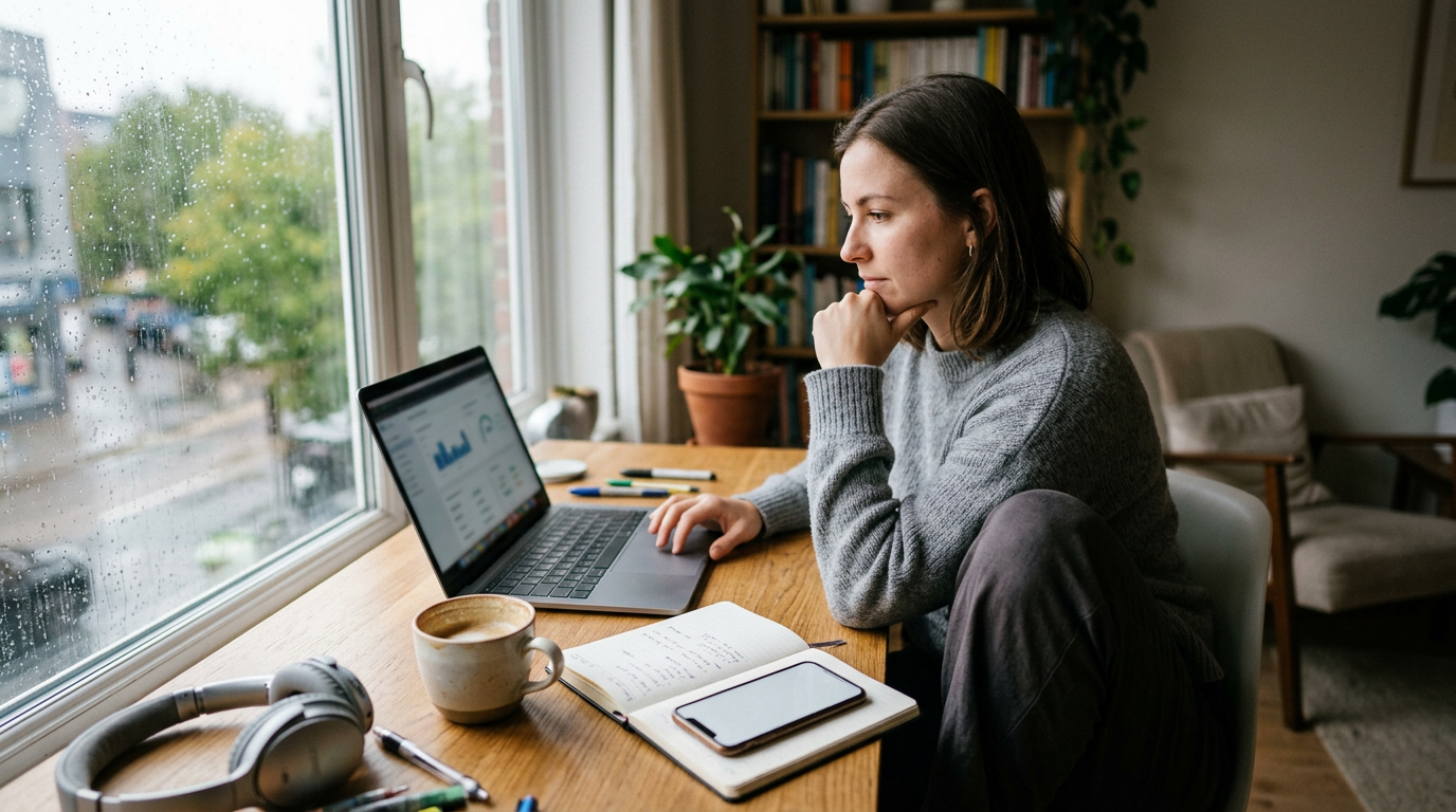 Imagem ilustrativa: Como ganhar dinheiro na internet sem sair de casa em 2026 — detalhe complementar