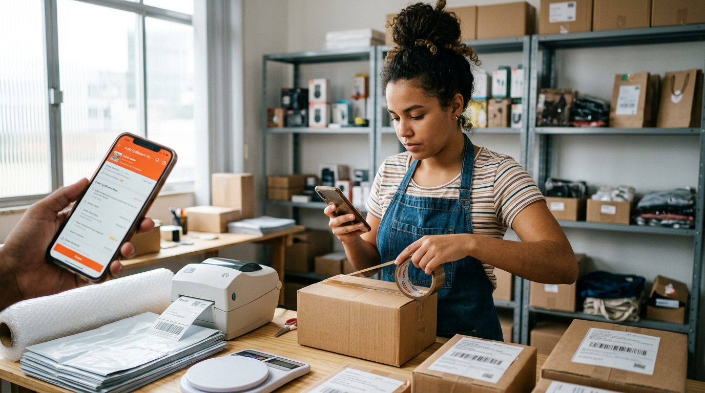 Imagem ilustrativa: Como ser vendedor na Shopee pelo celular em 2026 — detalhe complementar
