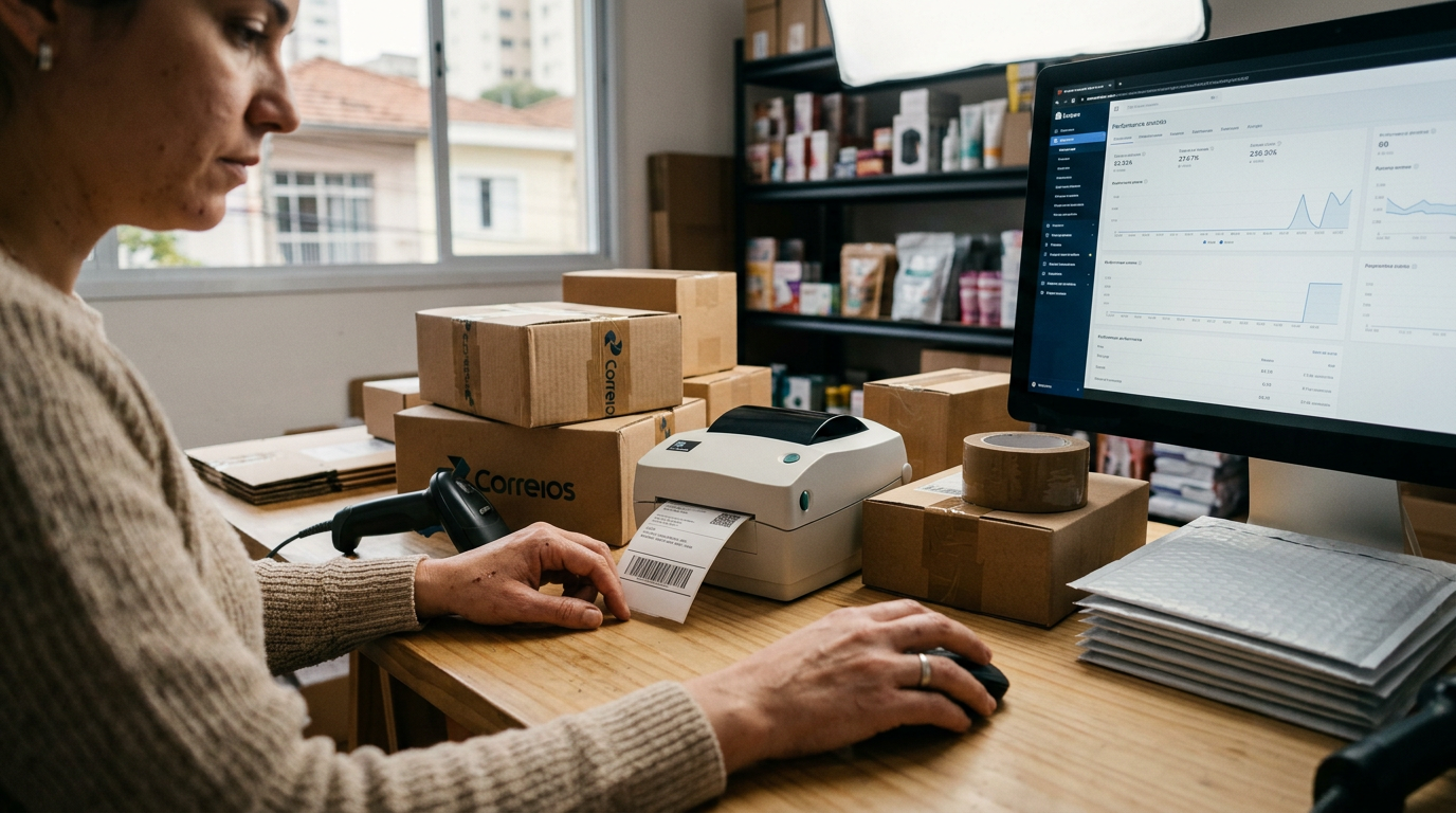 Imagem ilustrativa: Como vender na Shopee 2026: Guia para escalar sua loja — detalhe complementar