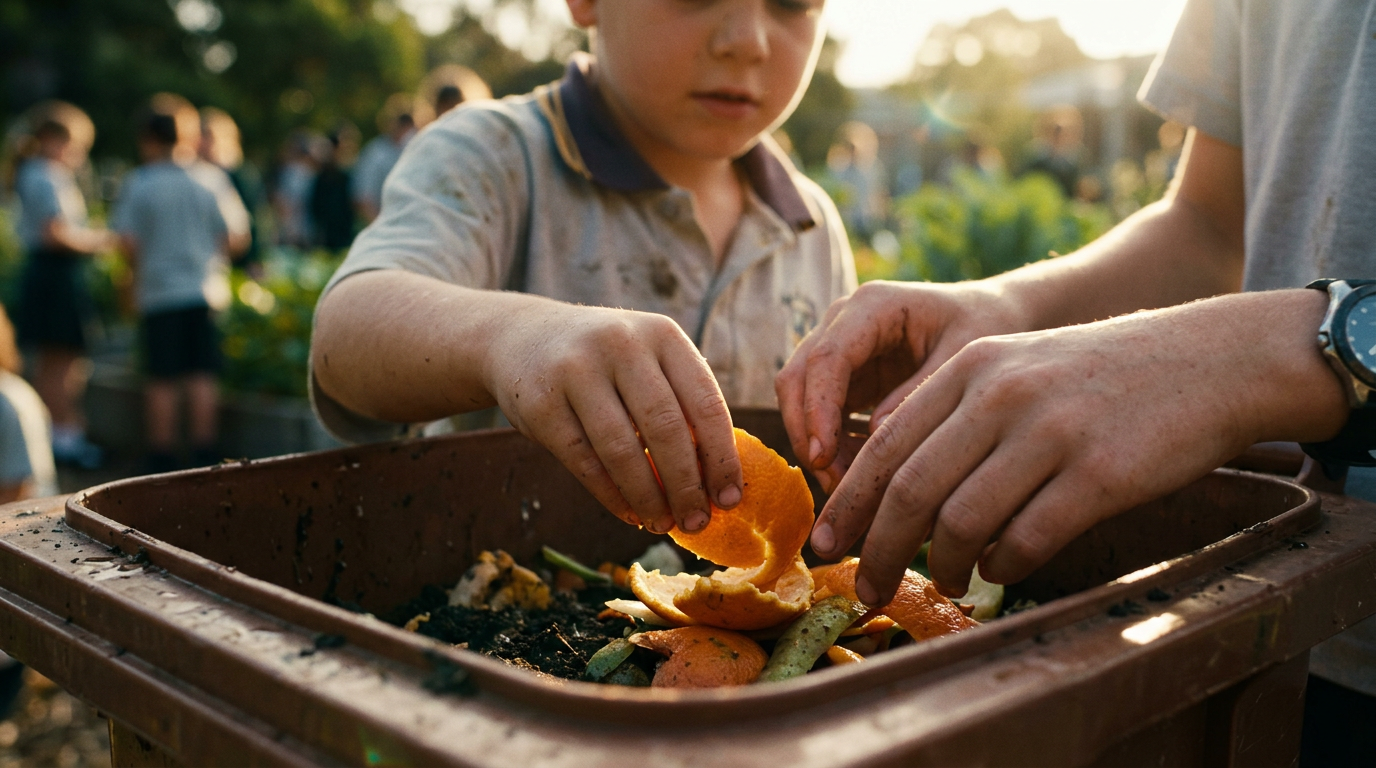 Imagem ilustrativa: Combate ao desperdício de alimentos como pilar pedagógico nas escolas